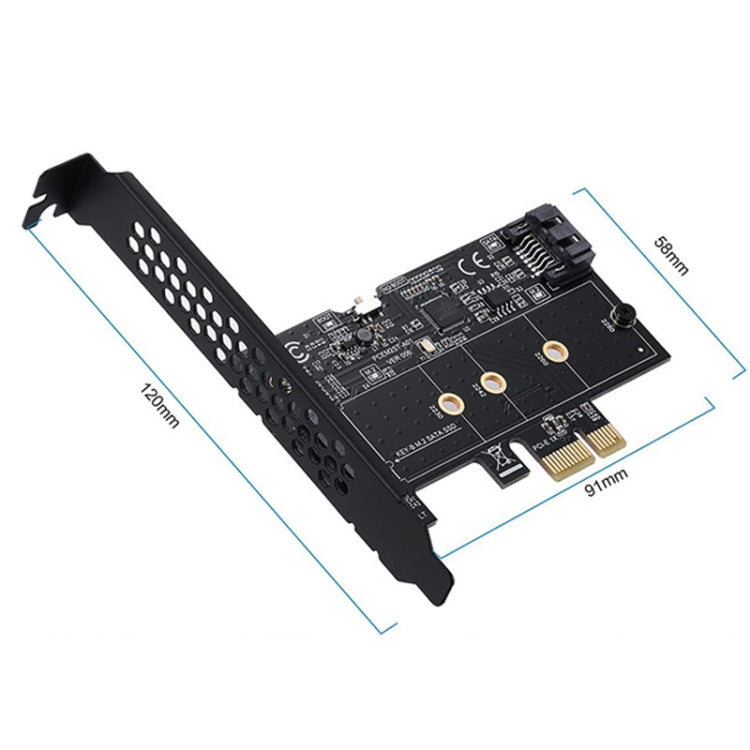 Carte PCI-E vers SATA3.0 et M2 NGFF pour PC Gaming