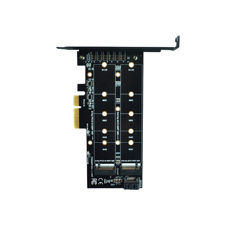 M.2 PCIe SSD Adapter for PC - Dual 4x Interface