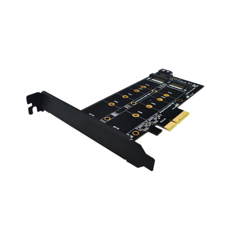 M.2 PCIe SSD Adapter for PC - Dual 4x Interface