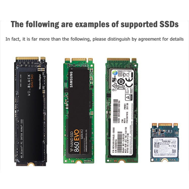 Carte SSD M.2 USB 3.1 vers NVMe/SATA - Accessoire Gaming