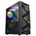 Boîtier PC ATX acrylique avec 6 ventilateurs et USB 3.0