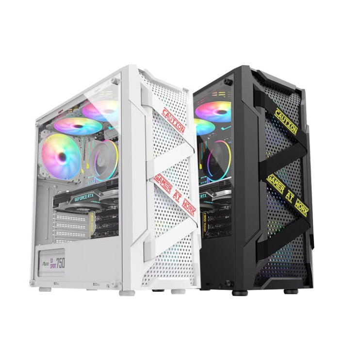 Boîtier PC ATX acrylique avec 6 ventilateurs et USB 3.0