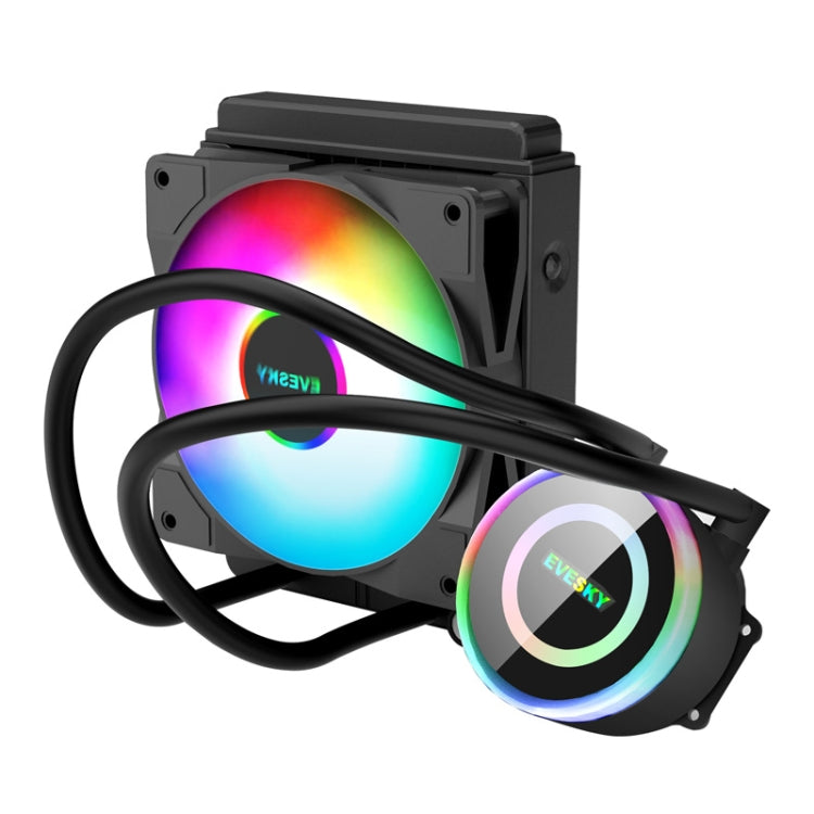 Refroidisseur d'eau EVESKY RGB pour PC Gaming - 120mm à