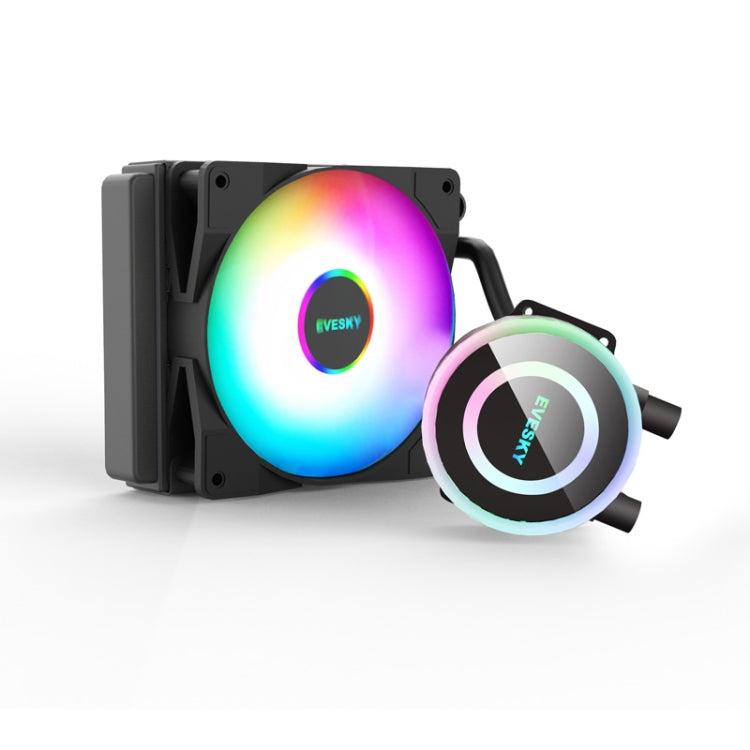 EVESKY RGB Water Cooler for Gaming PC - 120mm