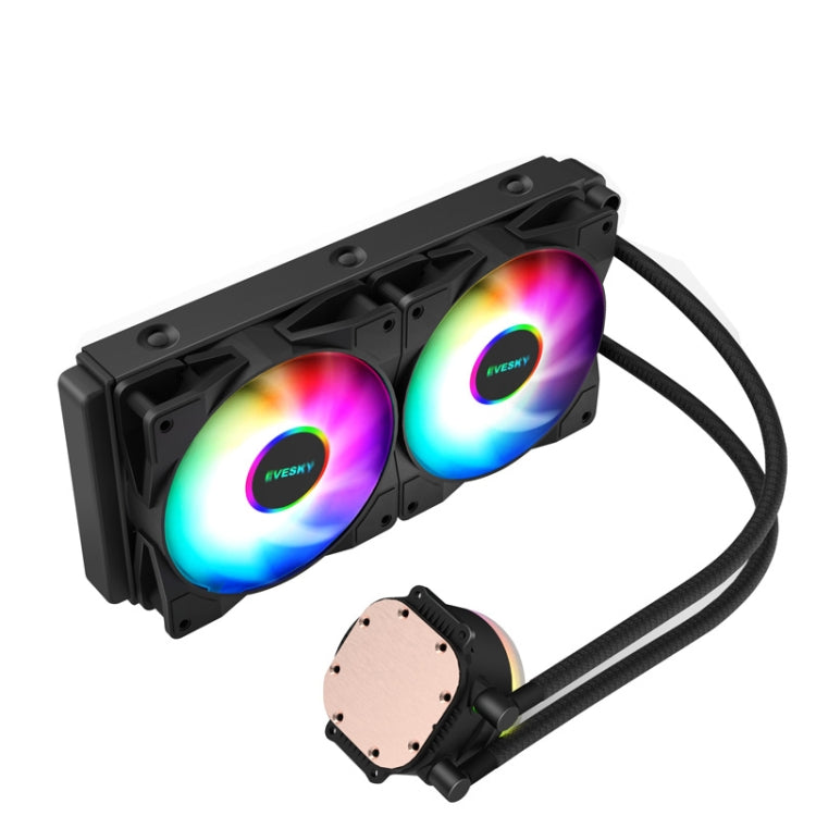EVESKY RGB Water Cooler for Gaming PC - 120mm