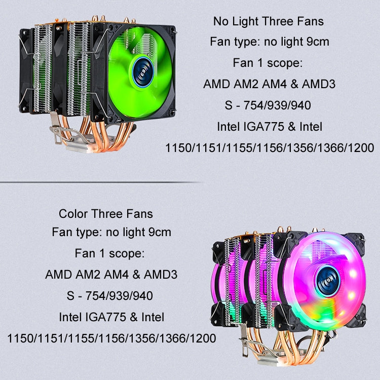 EVESKY 500 CPU Cooling Fan for Gaming PC