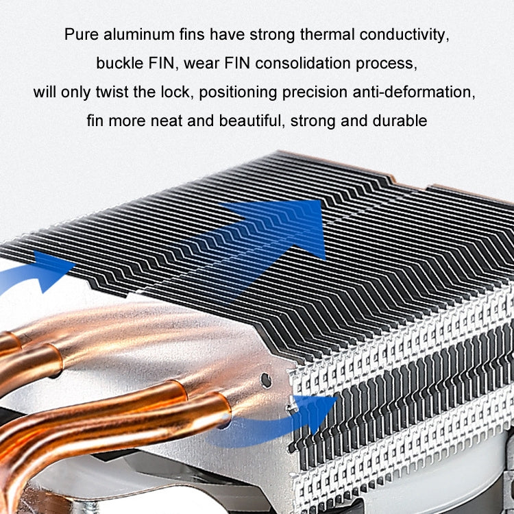 EVESKY 500 CPU Cooling Fan for Gaming PC