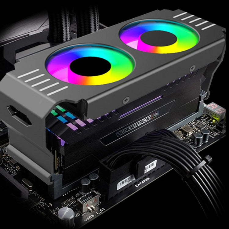 Refroidisseur de mémoire ARGB pour PC avec double