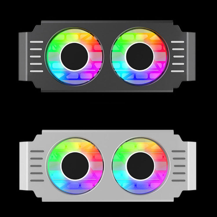 Refroidisseur de mémoire ARGB pour PC avec double