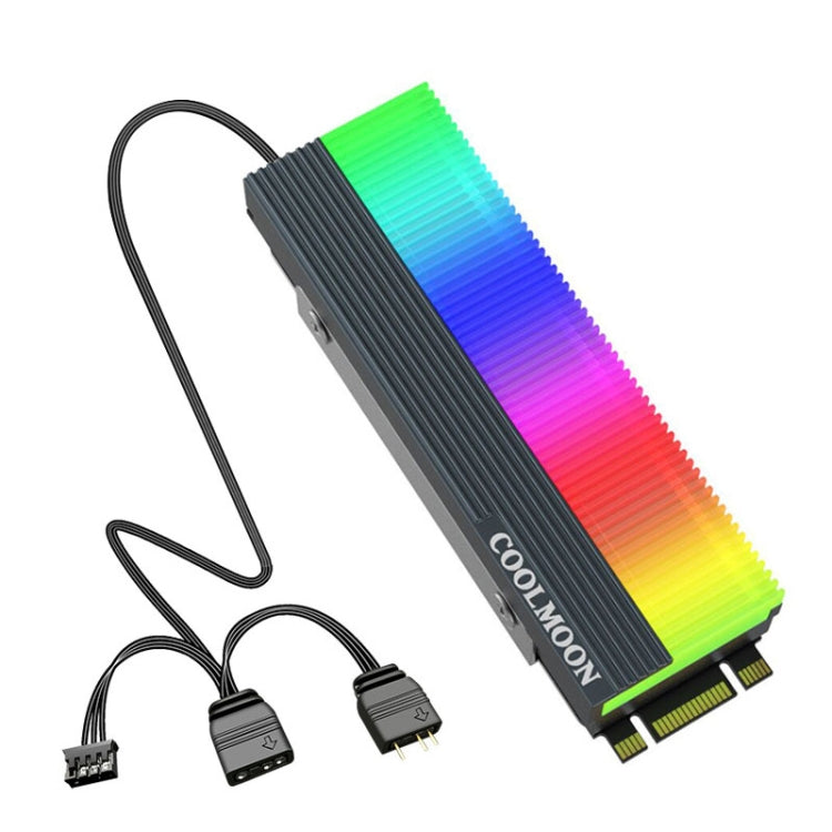 Refroidisseur M.2 2280 COOLMOON CM-M2A ARGB pour Gaming PC
