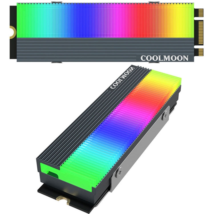 Refroidisseur M.2 2280 COOLMOON CM-M2A ARGB pour Gaming PC