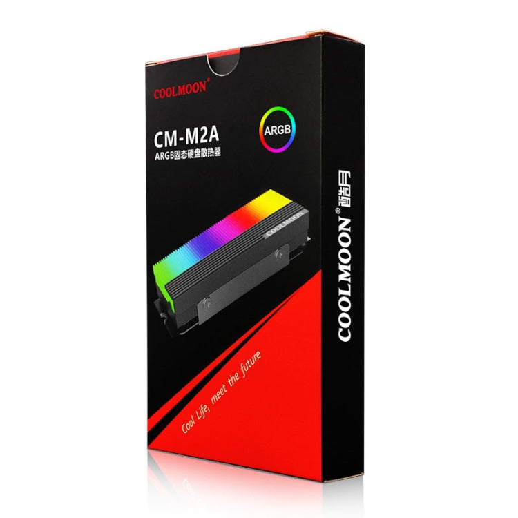 Refroidisseur M.2 2280 COOLMOON CM-M2A ARGB pour Gaming PC