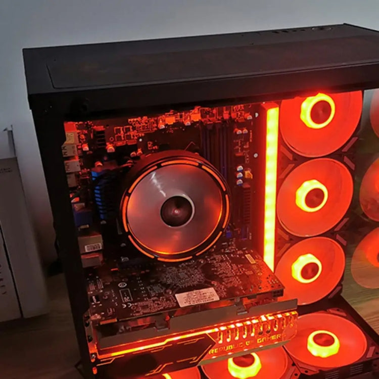 Refroidisseur processeur PC COOLMOON RGB silencieux et