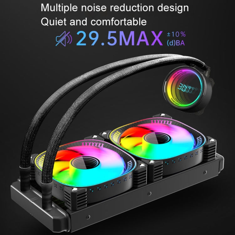 Refroidisseur CPU ARGB COOLMOON CM-YM-240T pour Gaming