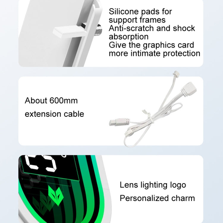 Support de carte graphique ARGB réglable pour PC COOLMOON