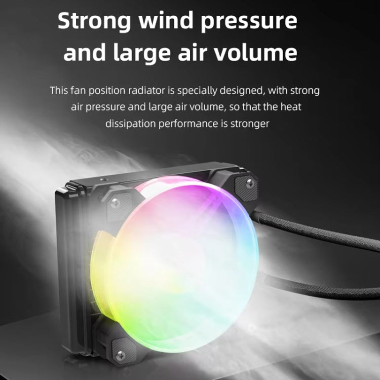 Refroidisseur PC COOLMOON RGB120 ARGB pour un gaming optimal
