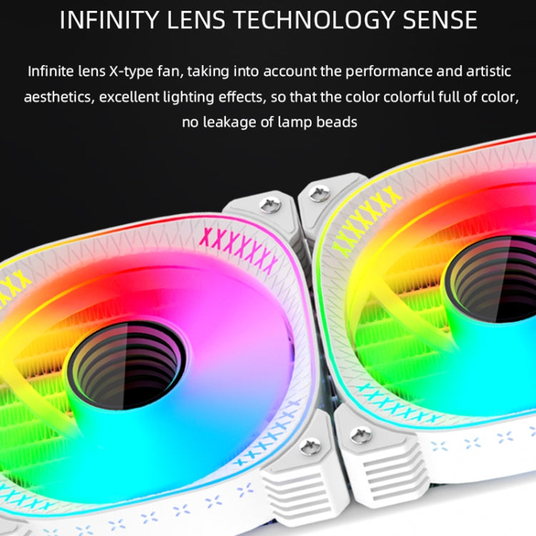 COOLMOON ARGB CPU Cooler for Gaming PC