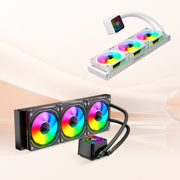 Refroidisseur d'eau ARGB Glacier360 pour PC Gamer - COOLMOON