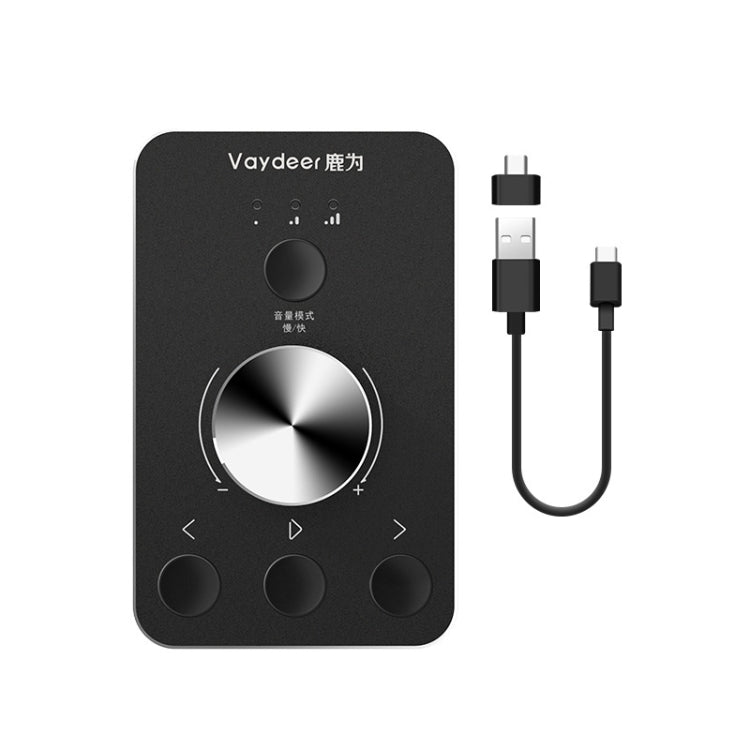Contrôleur de volume USB Vaydeer pour PC et gaming