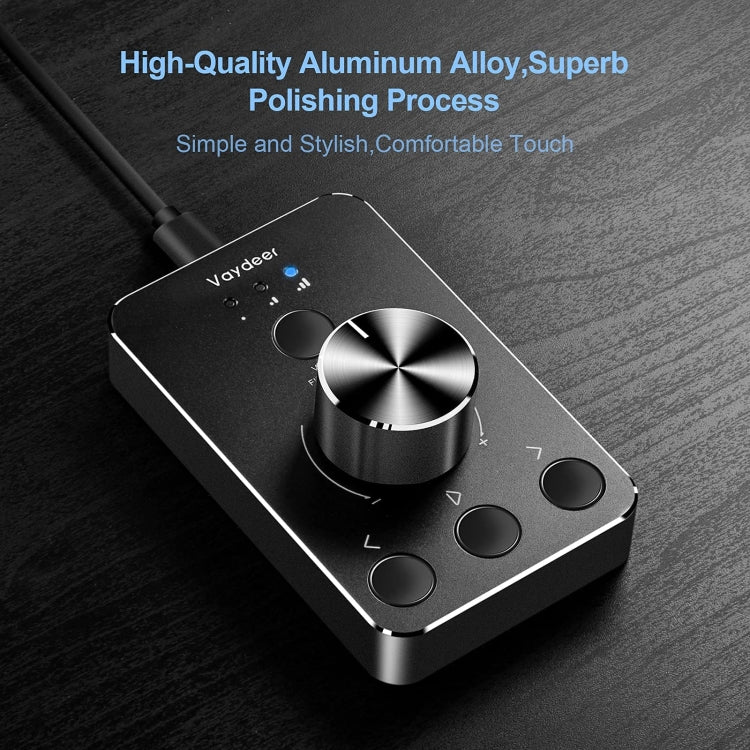 Contrôleur de volume USB Vaydeer pour PC et gaming