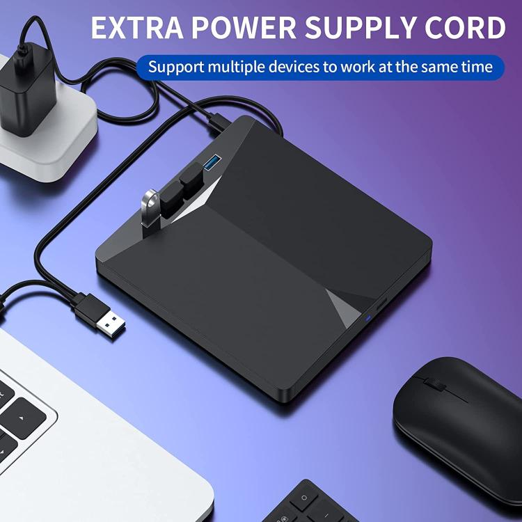 Lecteur optique externe USB 3.0 Type-C pour PC gaming