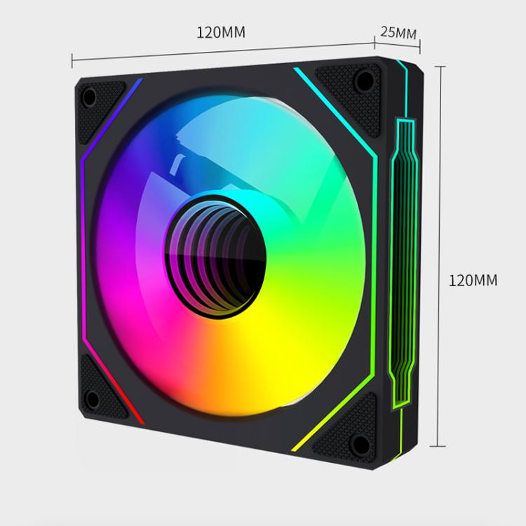 Ventilateur PC 12 cm ARGB Sync PWM Silencieux Prism 4RRO