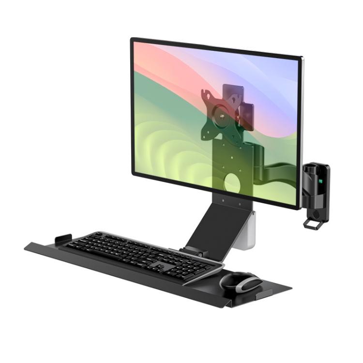 Support Écran Gaming Murale Tout-en-Un pour PC et