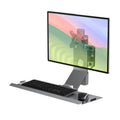 Support Écran Gaming Murale Tout-en-Un pour PC et