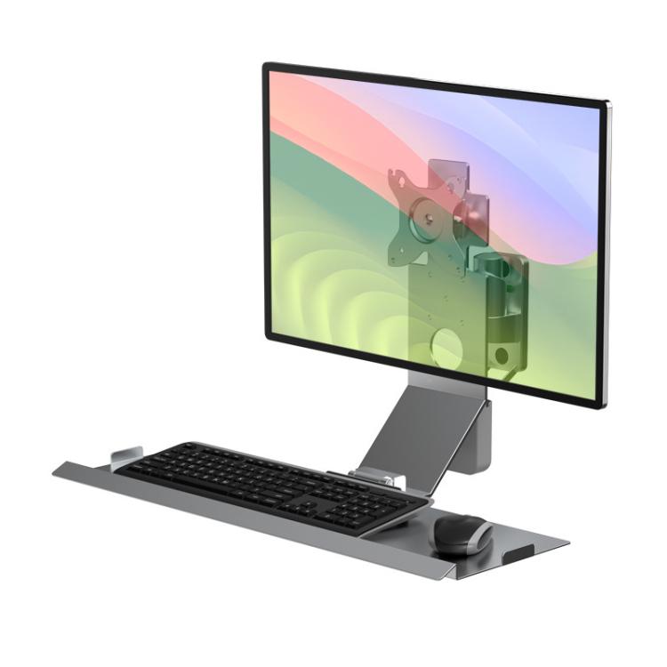 Support Écran Gaming Murale Tout-en-Un pour PC et