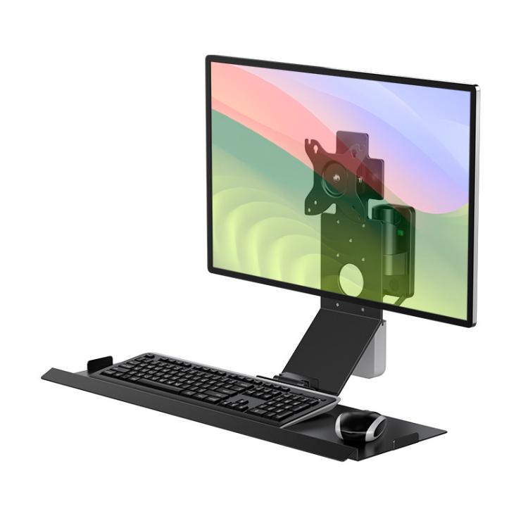 Support Écran Gaming Murale Tout-en-Un pour PC et