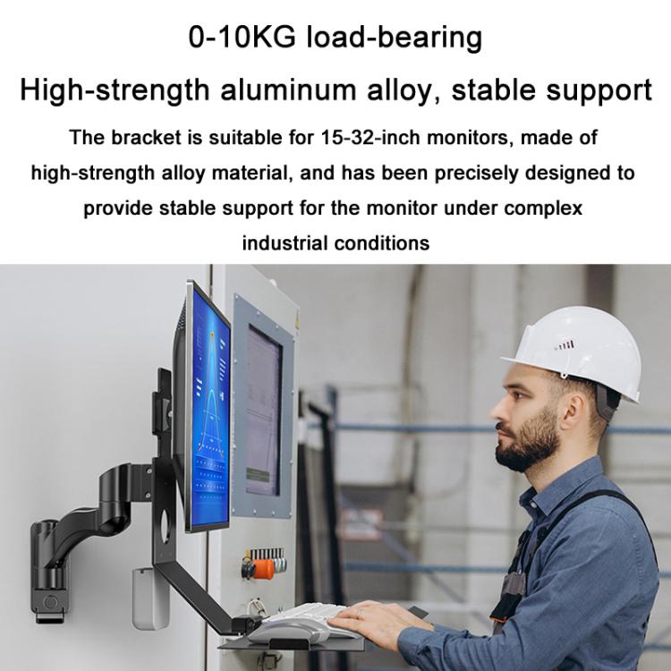 Support Écran Gaming Murale Tout-en-Un pour PC et