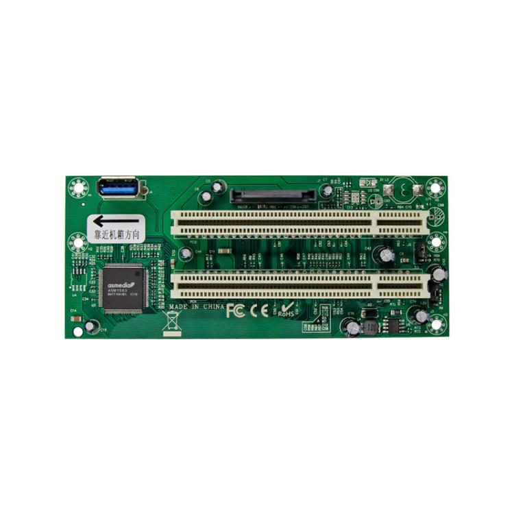 Carte PCIe X1 vers 2-PCI SUNWEIT ST46 pour PC Gaming