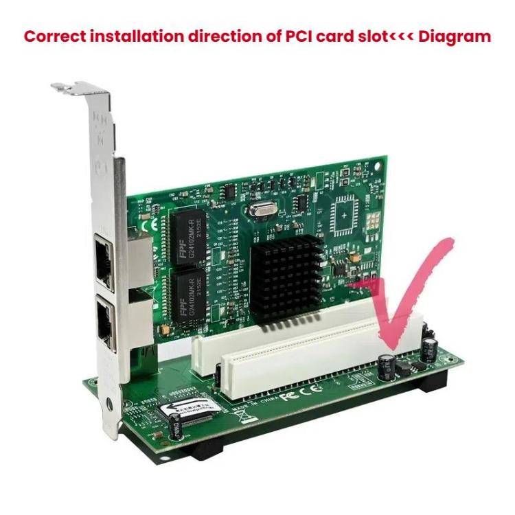 Carte PCIe X1 vers 2-PCI SUNWEIT ST46 pour PC Gaming