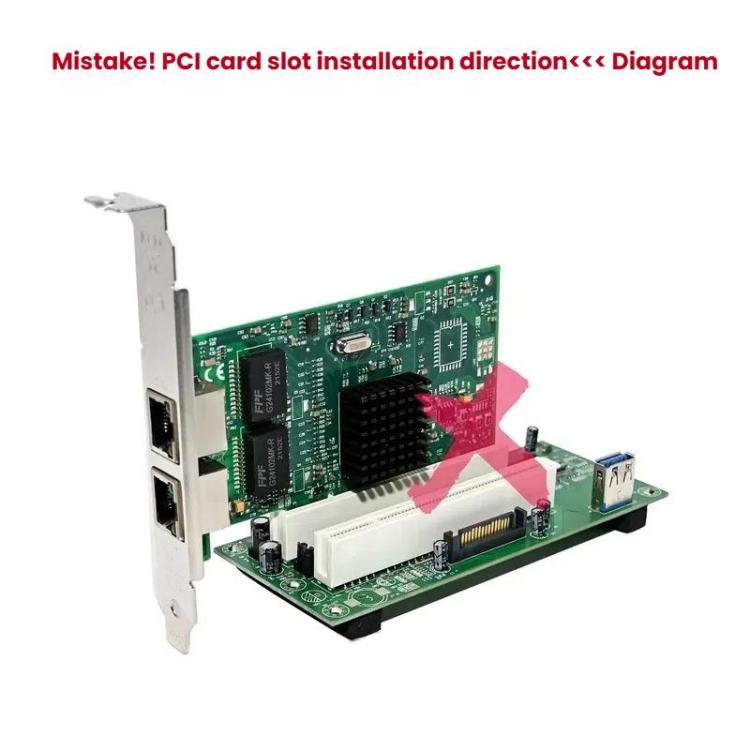 Carte PCIe X1 vers 2-PCI SUNWEIT ST46 pour PC Gaming