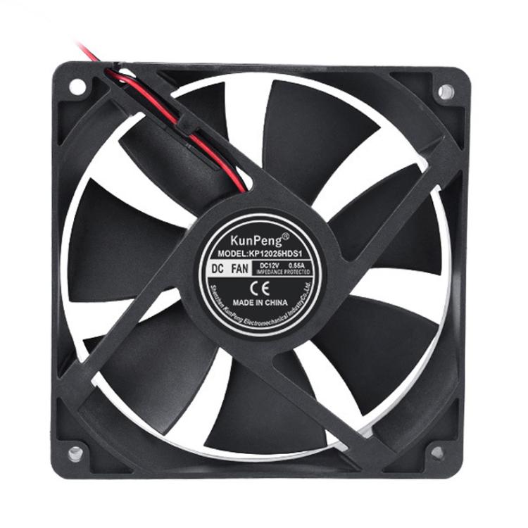 KunPeng 12 cm PC Cooling Fan with Bearing