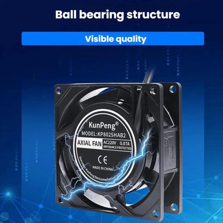 KunPeng 8cm Axial Fan for Gaming PC 17W 110V 220V