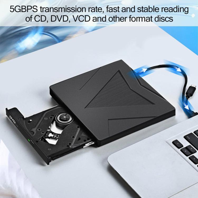 Lecteur DVD externe USB 3.0 et Type-C pour PC Gaming