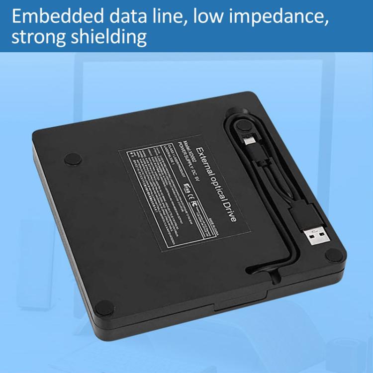 Lecteur DVD externe USB 3.0 et Type-C pour PC Gaming