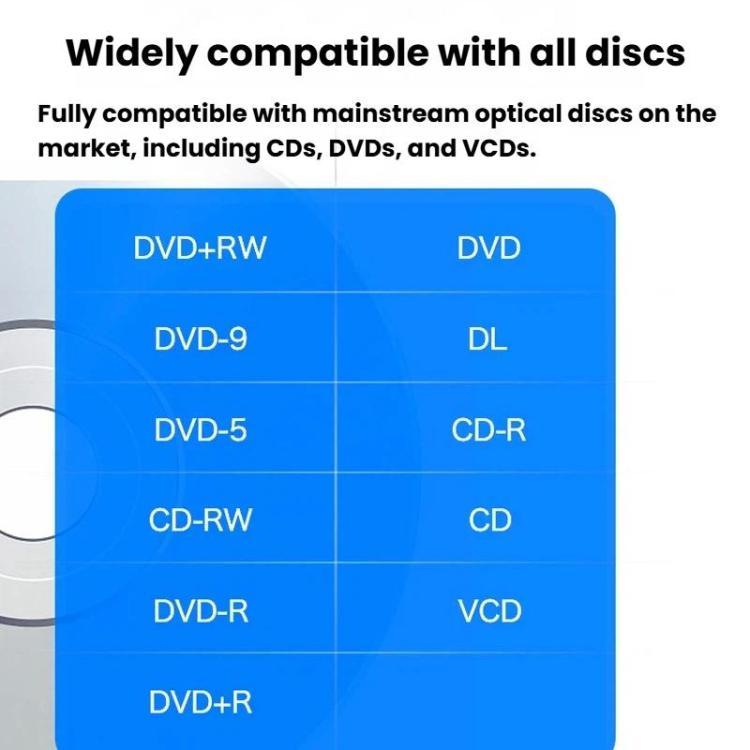 Graveur DVD/CD externe USB 3.0 pour PC gaming portable