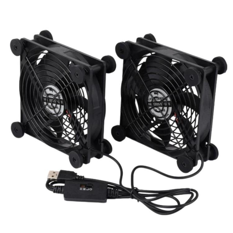 Quiet USB 120mm Fan for Gaming PC - 3