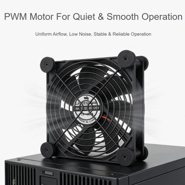 Quiet USB 120mm Fan for Gaming PC - 3