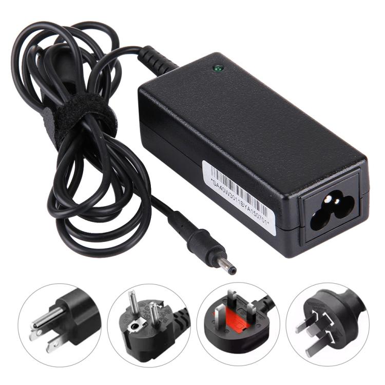 Adaptateur secteur 40W 19V 2,1 a pour Samsung AD-4019W / AA-PA2N40L / BA44-00278A / NP900X1A / NP900X1B, Port: 3.0*1.1, prise ue