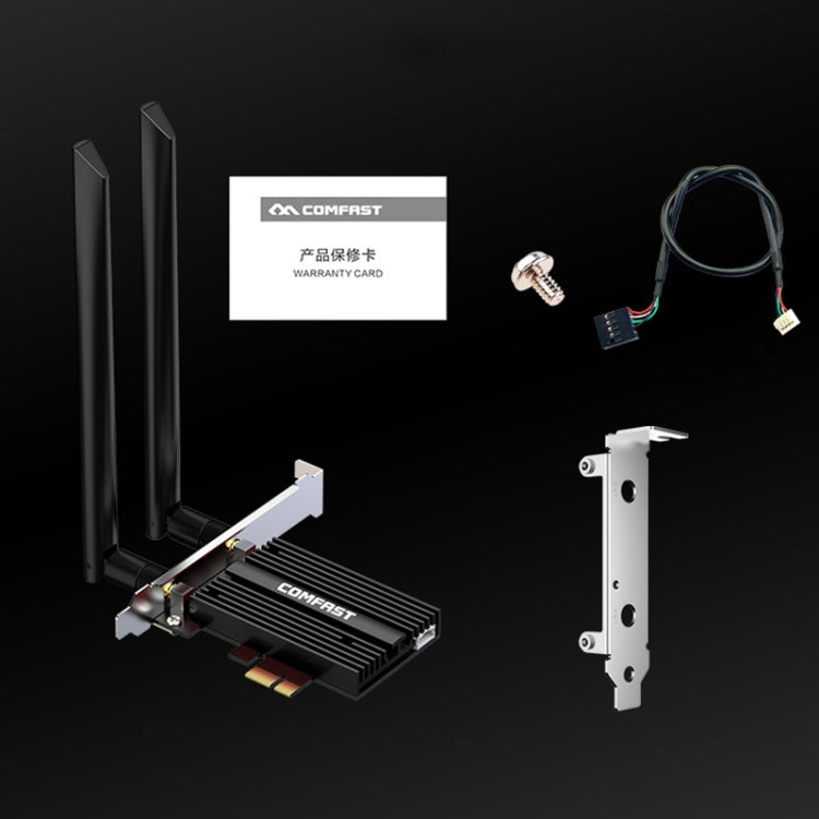 Adaptateur Wifi COMFAST CF-AX200 PRO pour PC Gaming 3000Mbps