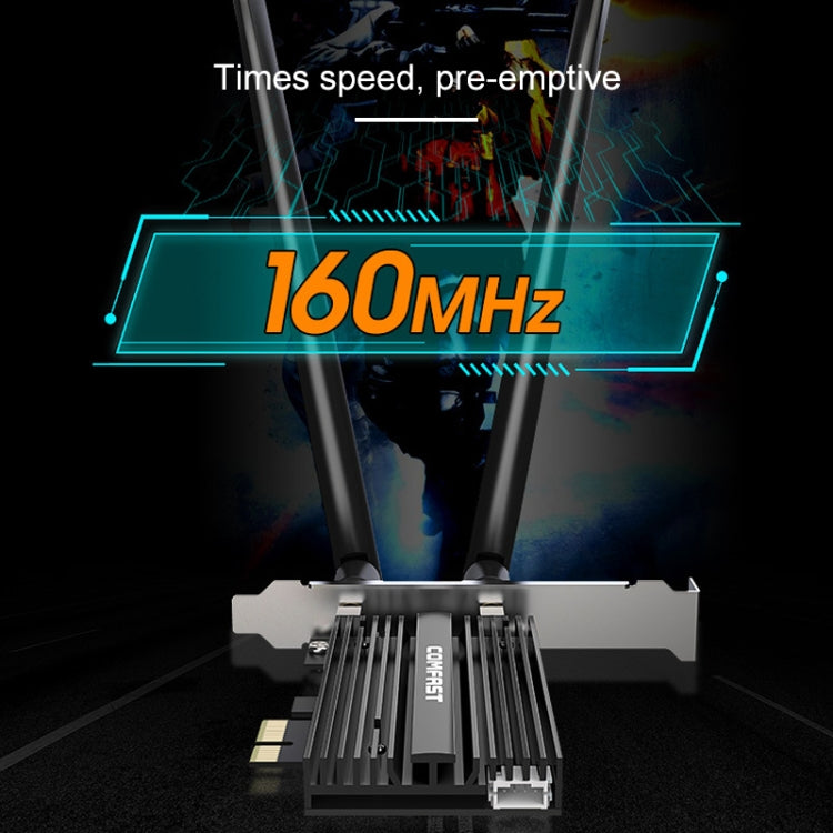 Adaptateur Wifi COMFAST CF-AX200 PRO pour PC Gaming 3000Mbps